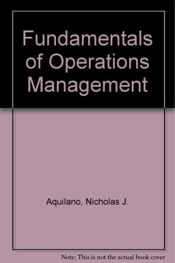 Fundamentals of Operations Management, International Fundamentals of Operations Management, International