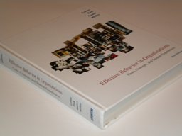 Effective Behavior in Organizations Cases, Concepts, and Student Experiences 6th 9780256131642 Front Cover