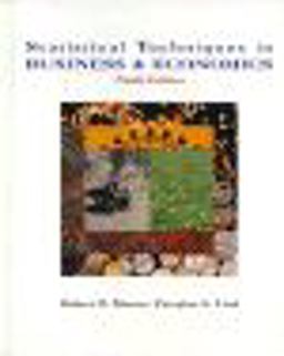 Statistical Techniques in Business and Economics 9th 9780256139013 Front Cover