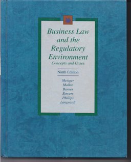 Business Law and the Regulatory Environment