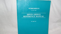 Irwin Office Reference Manual Working Papers