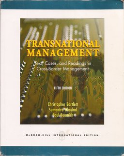Transnational Management