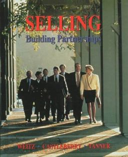 Selling Building Partnerships 3rd 9780256228267 Front Cover
