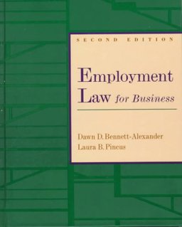 Employment Law for Business 2nd 9780256229028 Front Cover