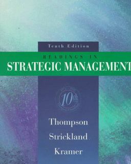 Readings in Strategic Management 10th 9780256241464 Front Cover