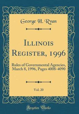 Illinois Register, 1996, Vol. 20