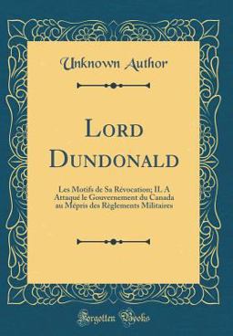 Lord Dundonald