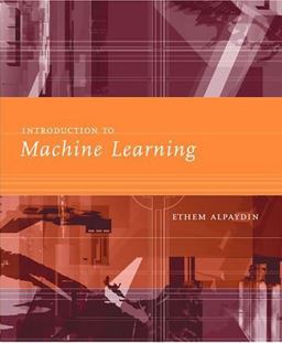 Introduction to Machine Learning  9780262012119 Front Cover