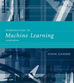 Introduction to Machine Learning 2nd 9780262012430 Front Cover