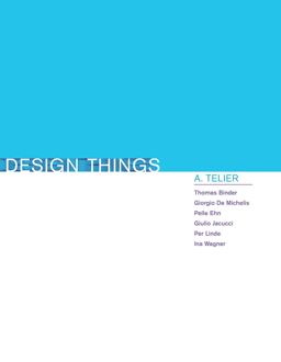 Design Things  9780262016278 Front Cover