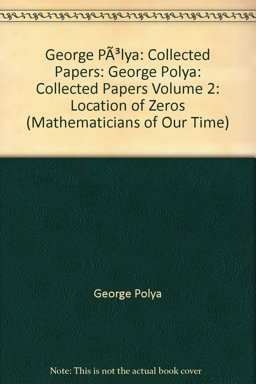 George Polya - Collected Papers