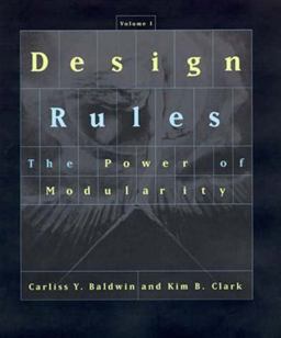 Design Rules The Power of Modularity  9780262024662 Front Cover