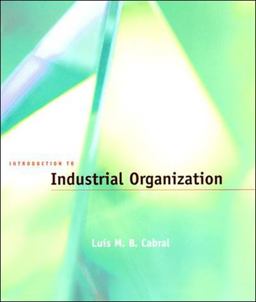 Introduction to Industrial Organization  9780262032865 Front Cover