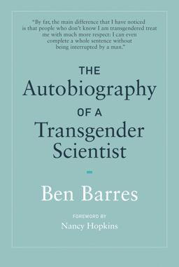 Autobiography of a Transgender Scientist  9780262039116 Front Cover