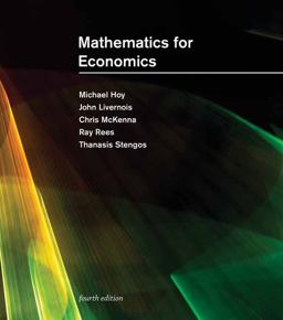Mathematics for Economics, Fourth Edition  9780262046626 Front Cover