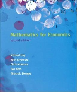 Mathematics for Economics 2nd 9780262082945 Front Cover
