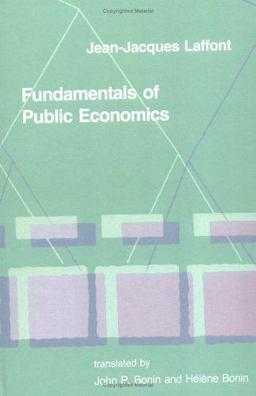 Fundamentals of Public Economics  9780262121279 Front Cover