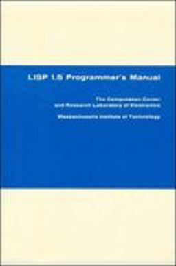 LISP 1. 5 Programmer's Manual