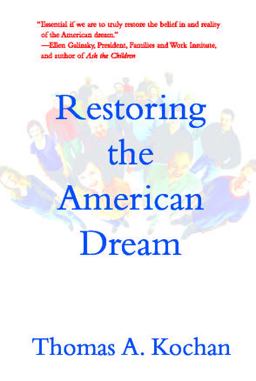 Restoring the American Dream