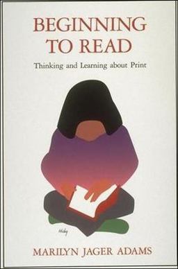 Beginning to Read Thinking and Learning about Print  9780262510769 Front Cover