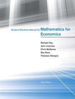 Mathematics for Economics