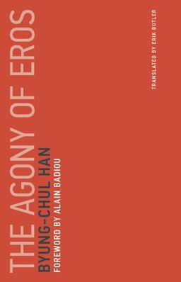The Agony of Eros:  9780262533379 Front Cover