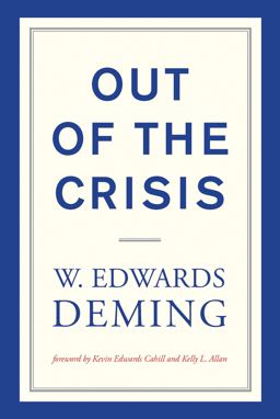 Out of the Crisis:  9780262535946 Front Cover