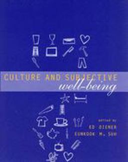 Culture and Subjective Well-Being  9780262541466 Front Cover