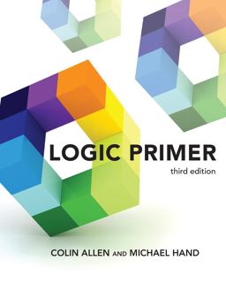 Logic Primer, Third Edition  9780262543644 Front Cover