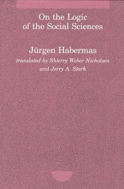 On the Logic of the Social Sciences  9780262581042 Front Cover