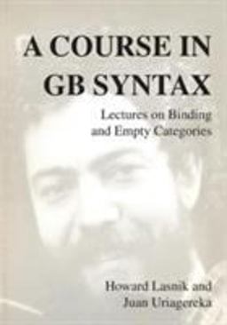 A Course in GB Syntax