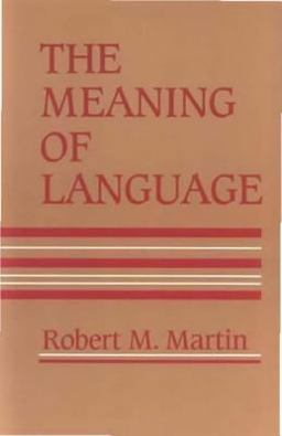 The Meaning of Language
