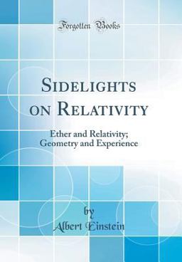 Sidelights on Relativity