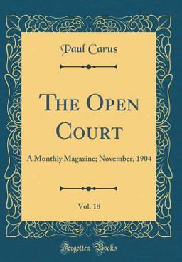 The Open Court, Vol. 18