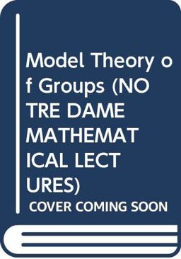 Model Theory of Groups Model Theory of Groups