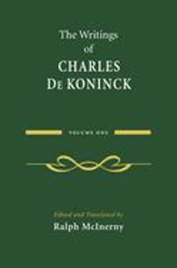 The Writings of Charles de Koninck