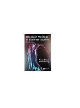 Research Methods in Business Studies 4th 9780273712046 Front Cover