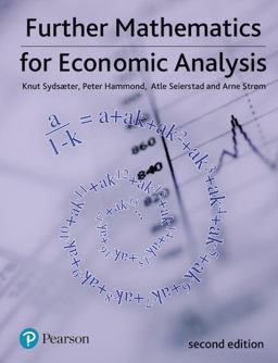 Further Mathematics for Economic Analysis 2nd 9780273713289 Front Cover