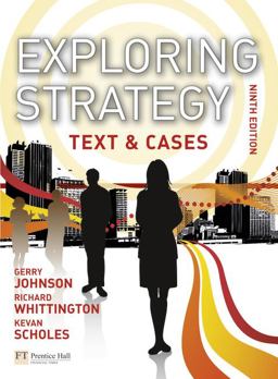 Exploring Strategy Text and Cases 9th 9780273732020 Front Cover