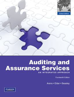 Auditing and Assurance Services An Integrated Approach 14th 9780273754947 Front Cover