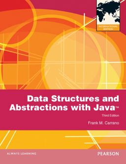 Data Structures and Abstractions with Java