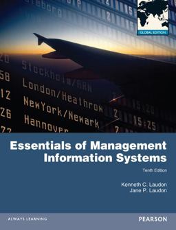 Essentials of Mangement Information Systems