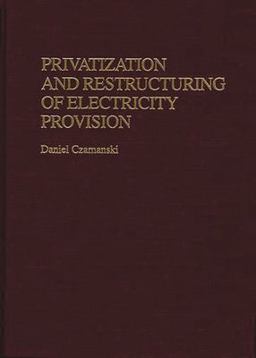 Privatization and Restructuring of Electricity Provision