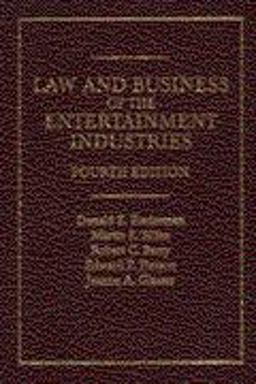 Law and Business of the Entertainment Industries 4th 9780275969837 Front Cover