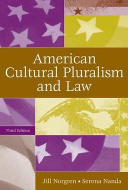 American Cultural Pluralism and Law, 3rd Edition 3rd 9780275986995 Front Cover