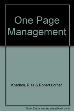One Page Management