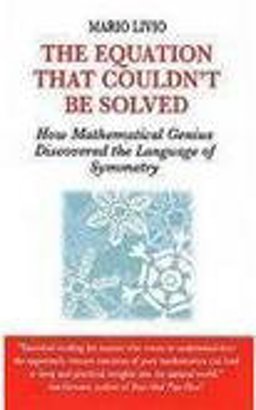 Equation That Couldn't Be Solved  9780285637894 Front Cover