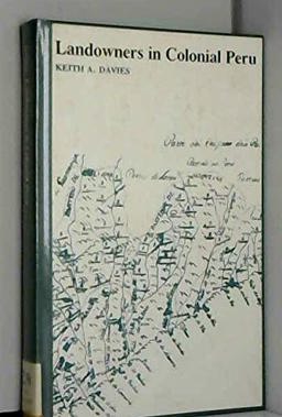 Landowners in Colonial Peru  9780292746398 Front Cover