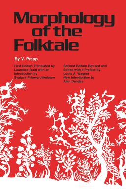 Morphology of the Folktale Second Edition 2nd 9780292783768 Front Cover