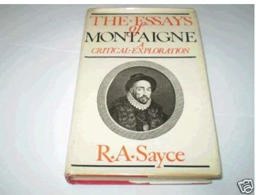 The Essays of Montaigne